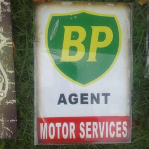 Metal sign 30 x 20 cm , BP sign