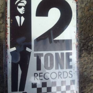 Metal sign 30 x 20 cm ,  2 Tone