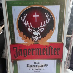 Metal sign 30 x 20cm ,  Jägermeister