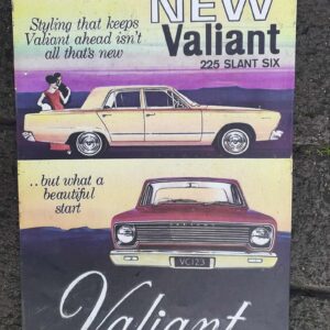 Metal sign 30 x 20 cm , Valliant