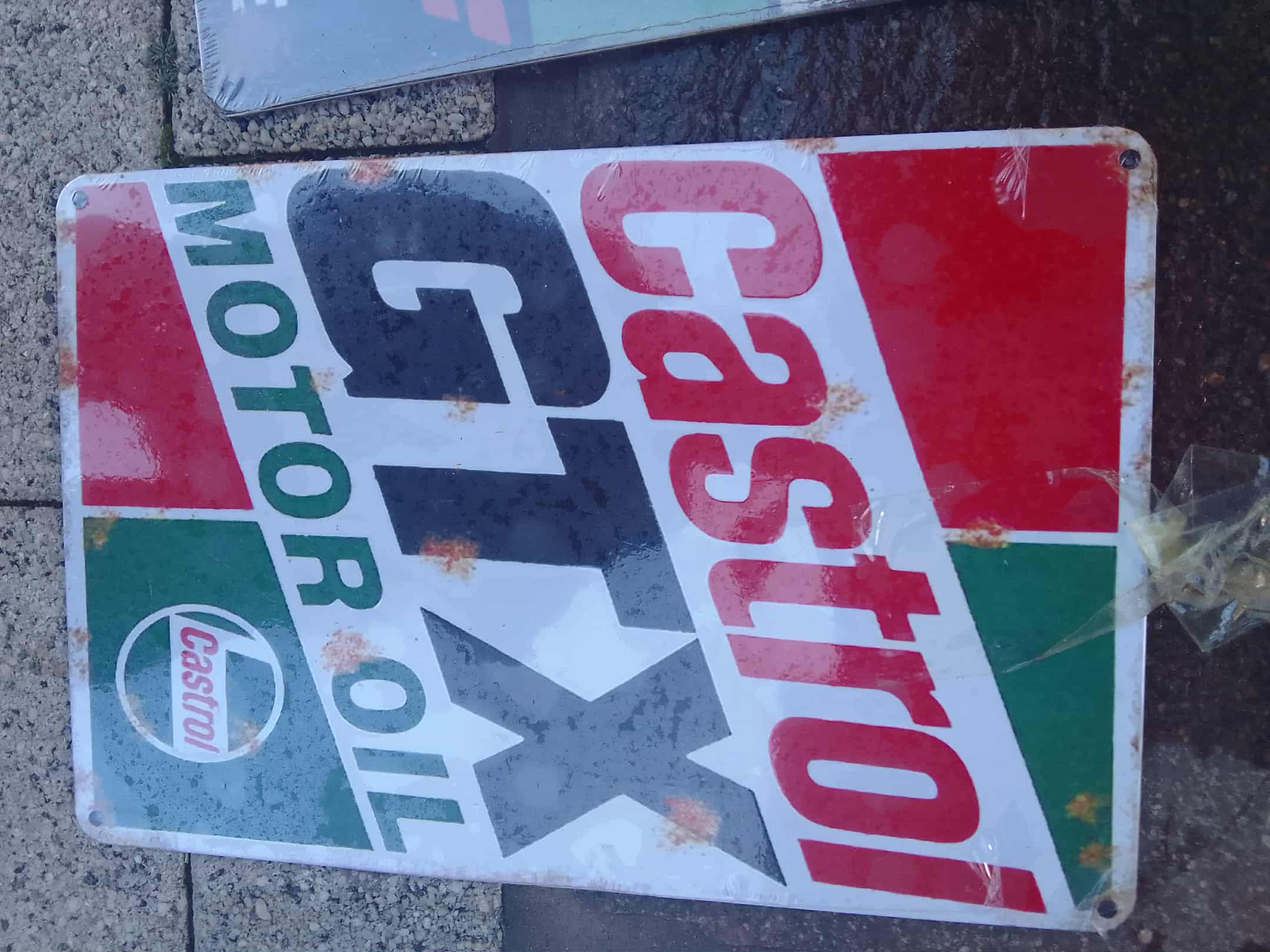 Metal sign 30 x 20 cm , Castrol GTX