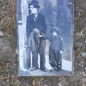 Metal signs 30 x 20 cm ,  Charlie Chaplin