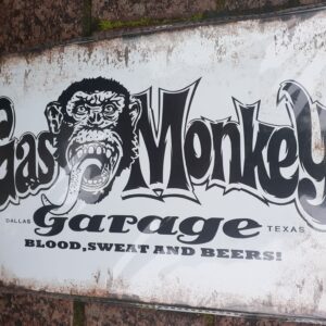 Metal Sign 30 x 20 cm Gas Monkey