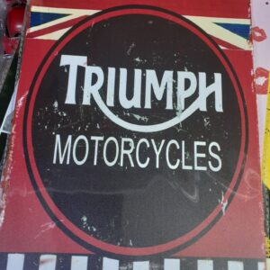 Metal Sign 30 x 20 cm Motorbike