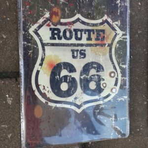 Metal Sign 30 x 20 cm  Route 66