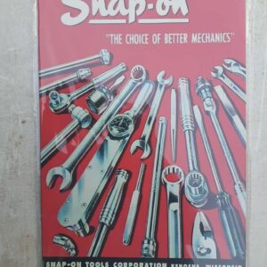 Metal Sign 30 x 20 cm Snap On