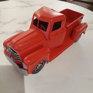Metal Red Truck