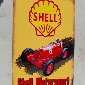 Metal sign 30 x 20 cm , Shell Motorsport