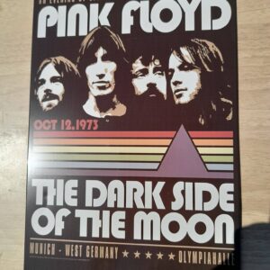 Metal sign 30 x 20 cm, Pink Floyd, Darker side of the moon