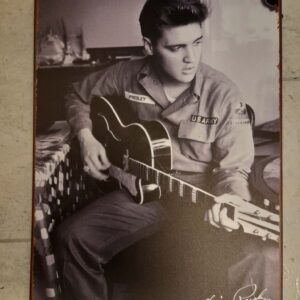 Metal sign 30 x 20cm , Elvis Presley