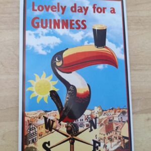 Metal sign 30 x 20 cm , Guinness Lovely day
