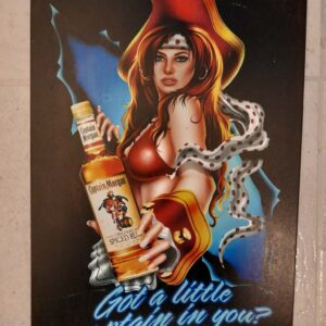 Metal sign 30 x 20 cm , Captain Morgan